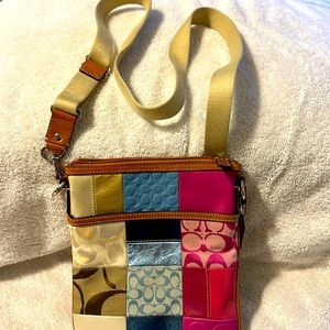 Coach Multicolor Crossbody purse